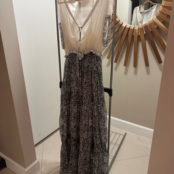 LANVIN SLEEVELESS MAXI DRESS - Picture 1 of 5